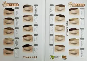 رنگ ابرو سانتکس