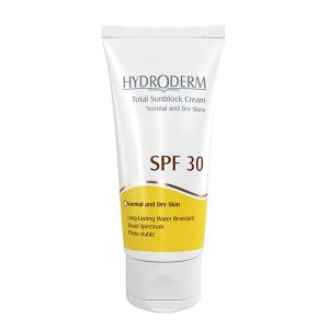 ضدآفتاب SPF30 هیدرودرم (مخصوص پوست نرمال تا خشک)