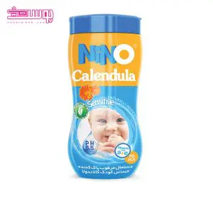 دستمال مرطوب کودک نینو مدل Calendula بسته 70 عددی