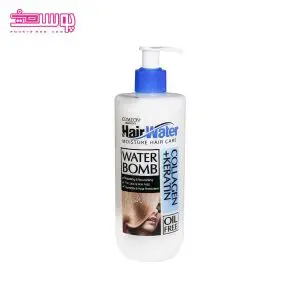 کرم مو واتر بمب کامان حاوی کلاژن و کراتین حجم 400ml