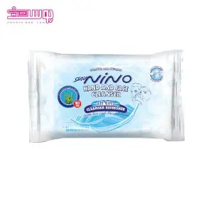 دستمال مرطوب جیبی نینو 10 عددی