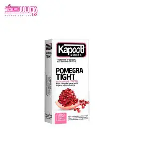 کاندوم انار کاپوت مدل pomegra tight بسته ۱۲ عددی