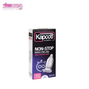 کاندوم کاپوت مدل NON-STOP بسته ۱۰ عددی