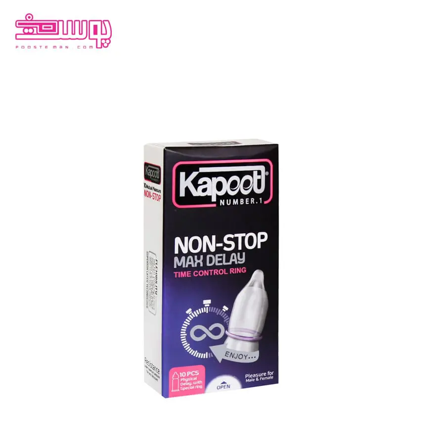 کاندوم کاپوت مدل NON-STOP بسته ۱۰ عددی کاندوم کاپوت مدل NON-STOP بسته ۱۰ عددی