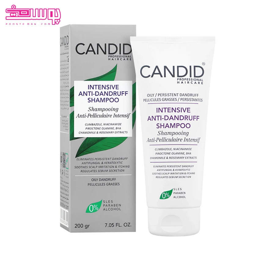 شامپو ضد شوره چرب کاندید