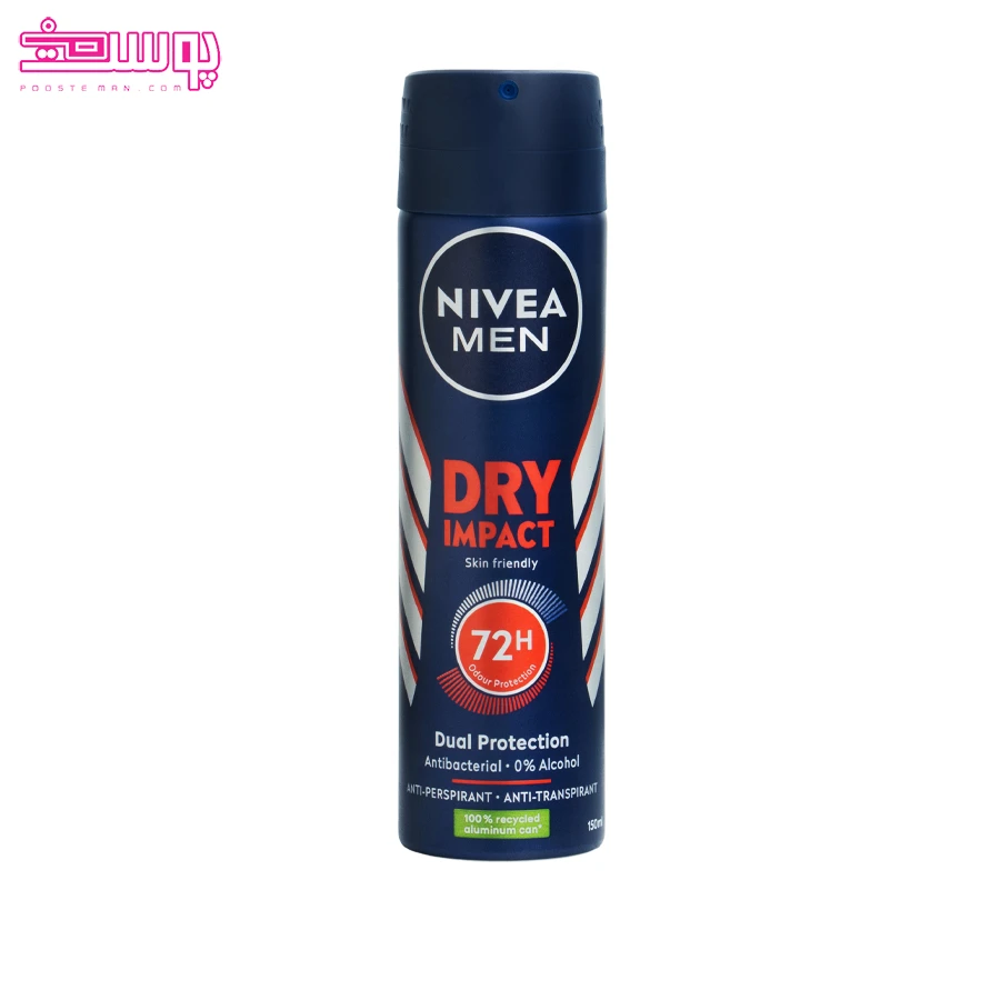 اسپری مردانه dry impact نیوآ