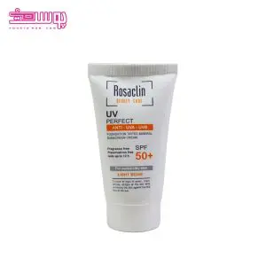 ضد آفتاب رزاکلین رنگی مناسب پوست خشک حجم 50ml