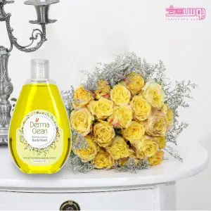 شامپو بدن زرد درماکلین