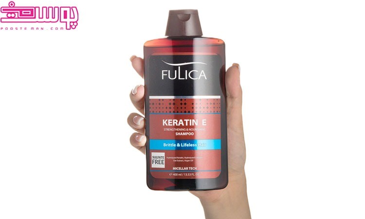 شامپو بدون سولفات فولیکا برای موهای کراتین شده