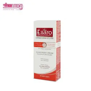 ضد آفتاب بی رنگ الارو مناسب انواع پوست