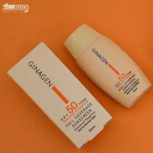 کرم ضد آفتاب رنگی ژیناژن SPF 50