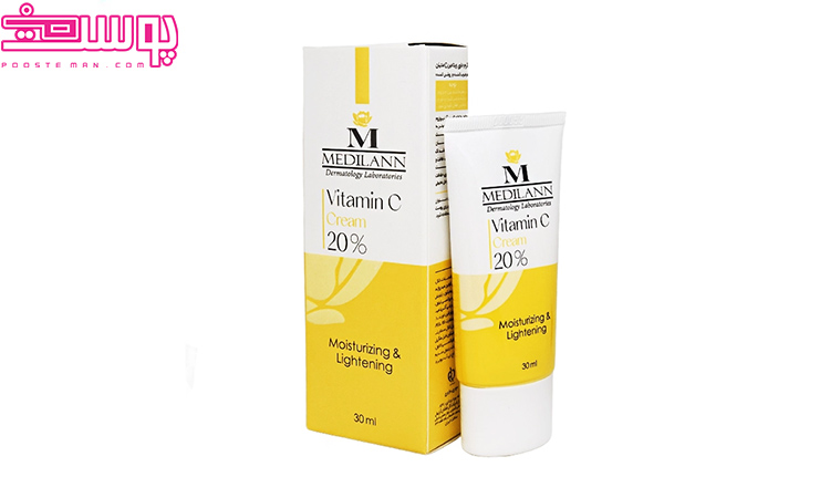 کرم مرطوب کننده ویتامین C مدیلن
