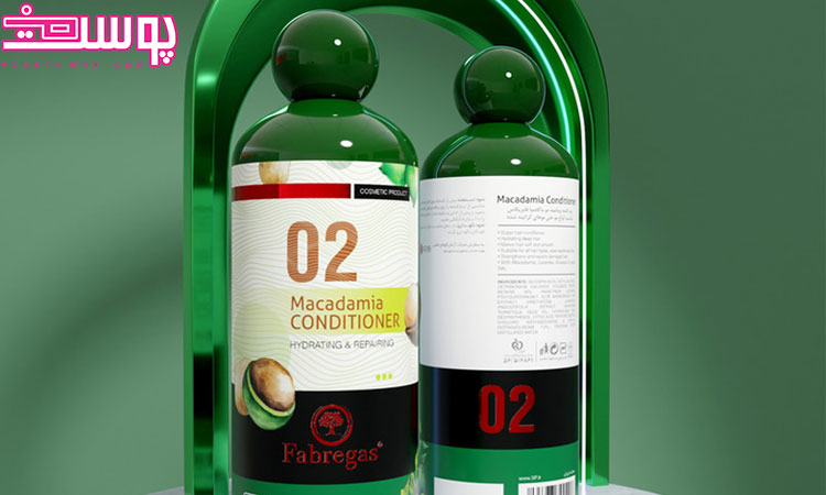 نرم‌کننده ماکادمیا فابریگاس برای موی خشک