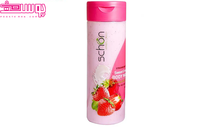 شامپو شیر توت فرنگی شون