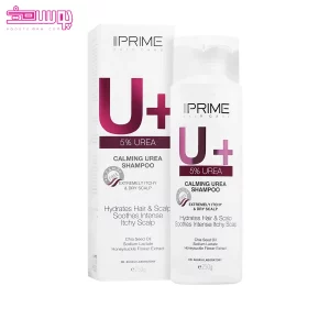 شامپو اوره 5% u+ پوست سر خشک و دارای خارش پرایم