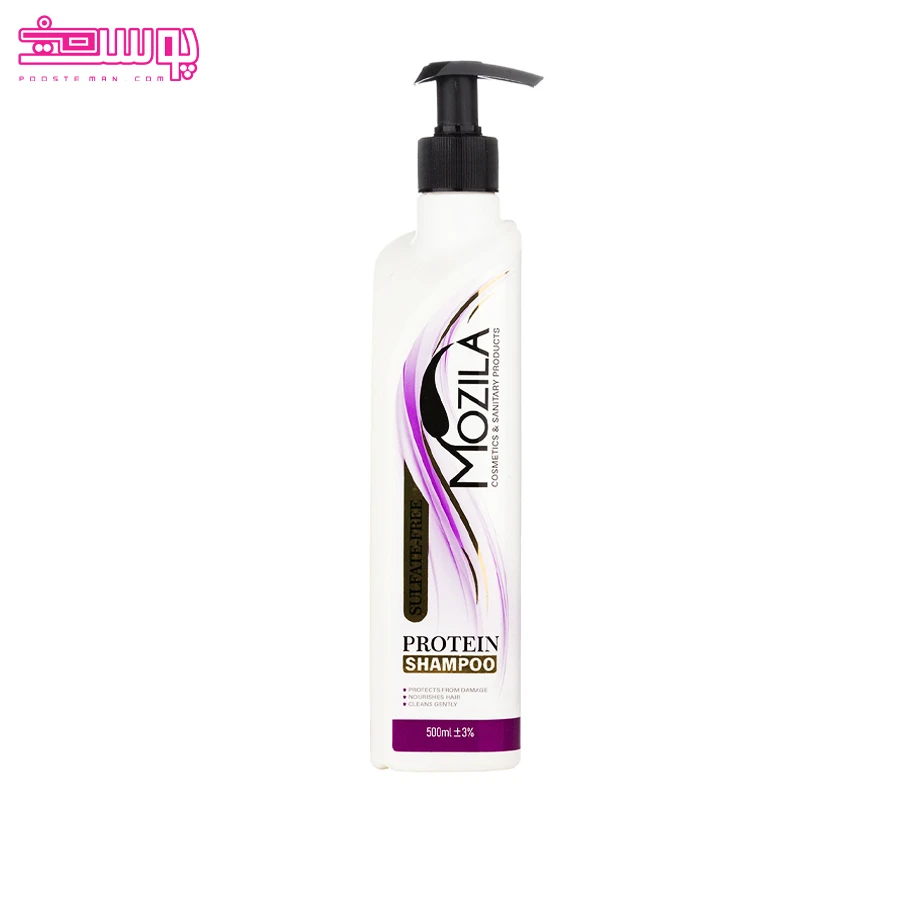 شامپو پروتئینه بدون سولفات موزیلا