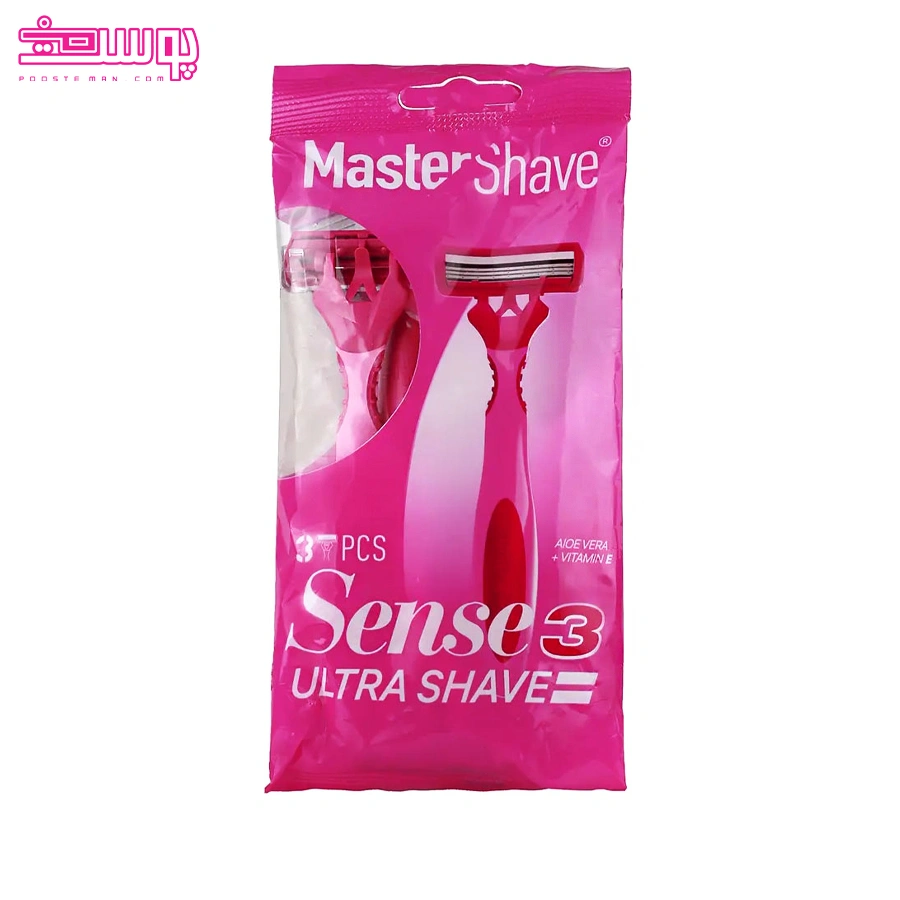 ژیلت سه لبه مدل Sense مستر شیو