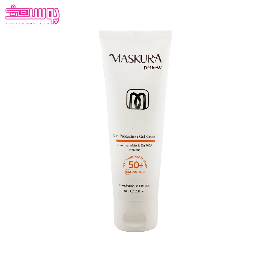 کرم ژل ضد آفتاب پوست چرب SPF50 ماسکورا رنیو