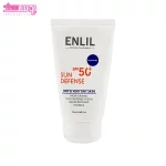 کرم ضد آفتاب بی رنگ سان دیفنس SPF50 پوست خشک انلیل