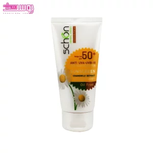 کرم ضد آفتاب رنگی بژ SPF50 فاقد چربی شون