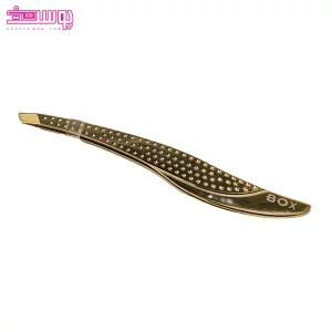 موچین انبری طلایی باکس بیوتی مدل B004 2