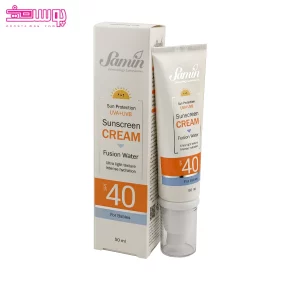 کرم ضد آفتاب فیوژن واتر کودکان SPF40 ثمین 2