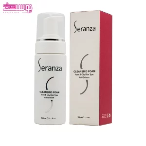 فوم شستشوی صورت پوست چرب و جوشدار سرانزا 2