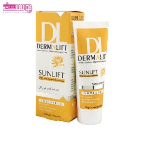 کرم ضد آفتاب بی رنگ پوست خشک سان لیفت درمالیفت 2