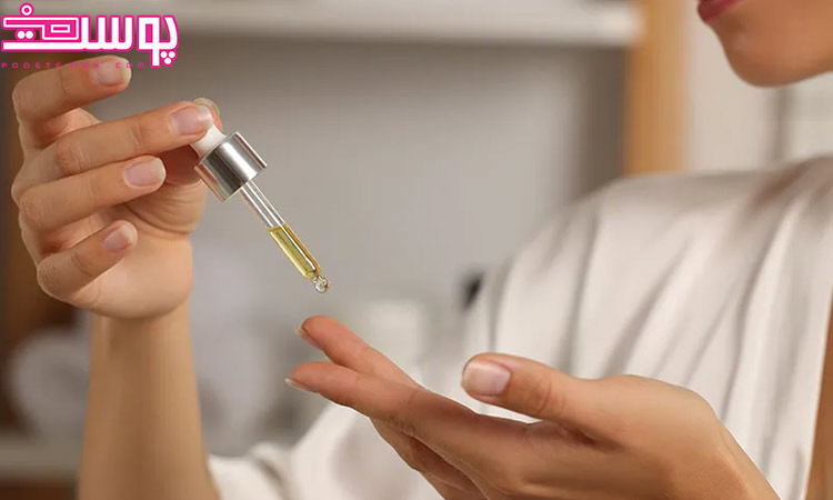 سفید کردن پوست با روغن بچه
