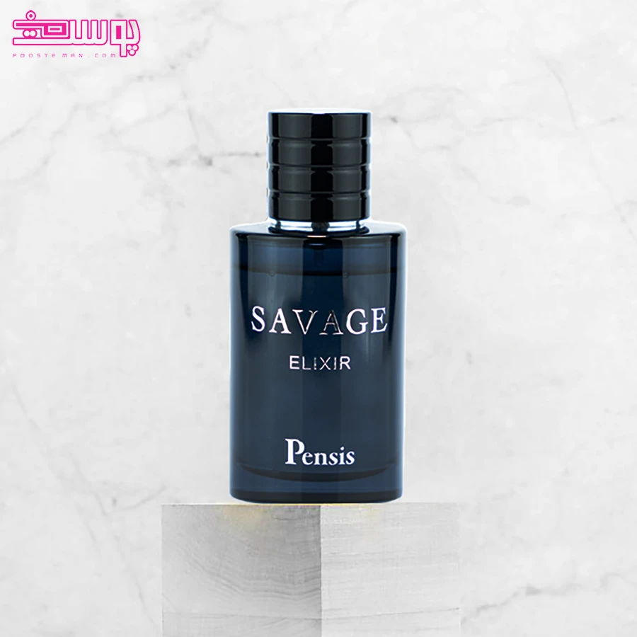 ادو پرفیوم مردانه پنسیس مدل Sauvage Elixir 5