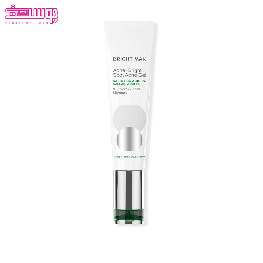 اسپات-ژل-آکنه-برایت-برایت-مکس اسپات ژل آکنه برایت برایت مکس