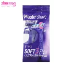 خود تراش 3 لبه مستر شیو مدل SOFT 3 Flex