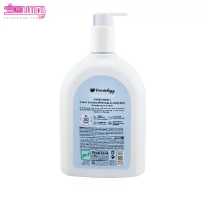 مایع دستشویی کرمی سیلک تاچ هندولوژی 2
