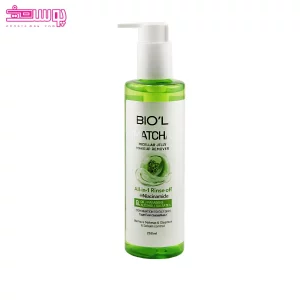 ژل پاک کننده آرایش ماچا و نیاسینامید بیول