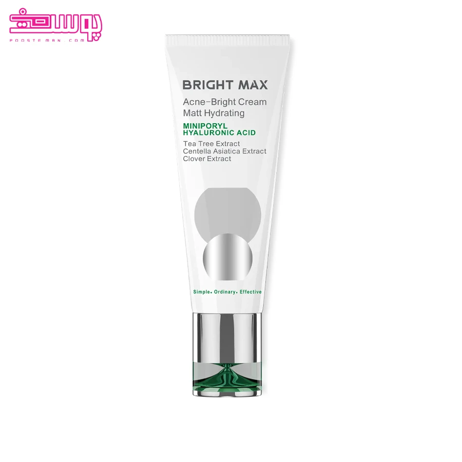 کرم-مرطوب-کننده-مات-آکنه-برایت-برایت-مکس کرم مرطوب کننده مات آکنه برایت برایت مکس