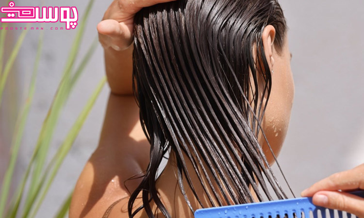 شانه زدن صحیح موی کراتین شده