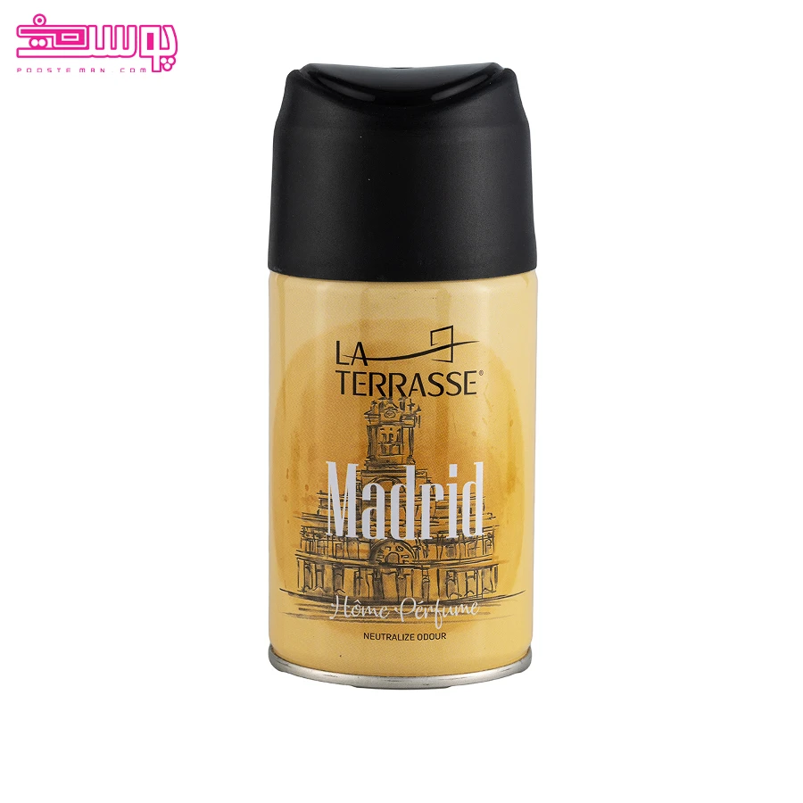 اسپری خوشبو کننده هوا مدل مادرید لاتراس