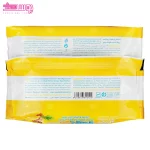 دستمال مرطوب پاک کننده کودک آلوئه ورا نینو 2