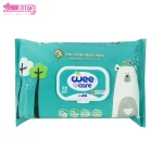 دستمال مرطوب کودک 72 عددی آلوئه ورا و روغن زیتون وی کر