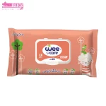 دستمال مرطوب کودک 72 عددی روغن بادام و جوانه گندم وی کر