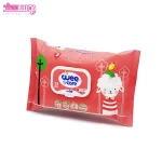 دستمال مرطوب کودک 72 عددی روغن بادام و جوانه گندم وی کر 3