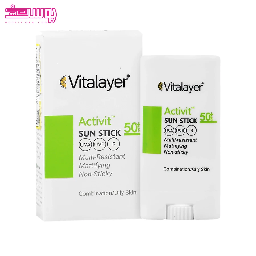 ضد-آفتاب-استیکی-اکتیویت-ویتالیر ضد آفتاب استیکی اکتیویت ویتالیر