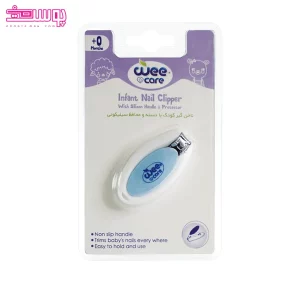 ناخن گیر کودک محافظ دار با دسته سیلیکونی وی کر