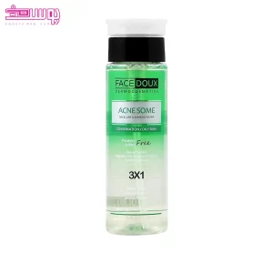 میسلار واتر آکنه زوم فیس دوکس