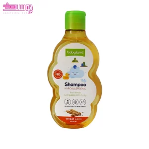 شامپو بچه پروتئینه جوانه گندم بیبی لند