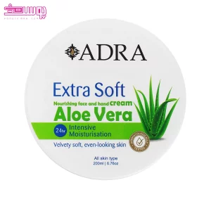 کرم مرطوب کننده اکسترا سافت آلوئه ورا آدرا